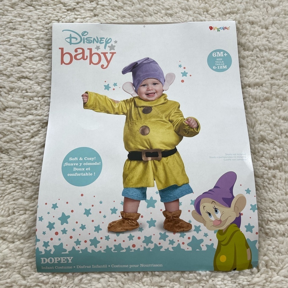 NWT Dopey infant costume
